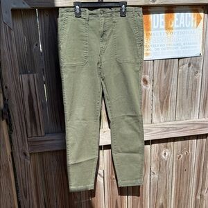 Studio Blue Olive Corduroy Pants